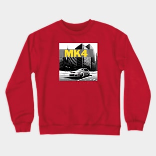 Urban Symphony: Exploring the Skylines with your mk4 sedan Crewneck Sweatshirt